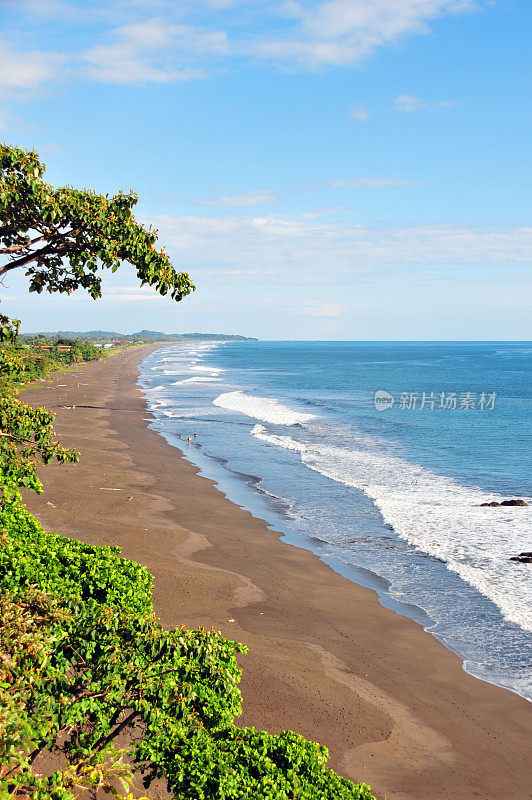 Playa Hermosa -完美的抓浪，哥斯达黎加